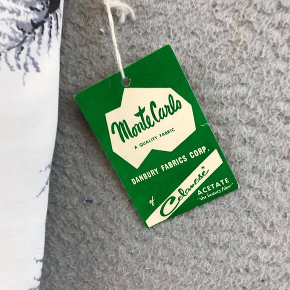 NEW Vintage Monte Carlo Floral Casual Dress size 14 1/2 - Picture 10 of 12